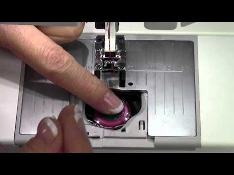 Husqvarna Viking Designer Ruby 6 Inserting the Bobbin