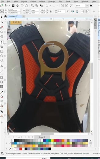 CorelDraw and AI Smart Hack | #coreldraw #shorts #tutorial #ai #goviral #tracing