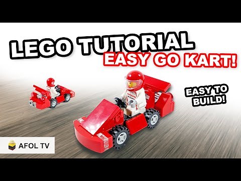 Easy LEGO Go Kart (Tutorial!)