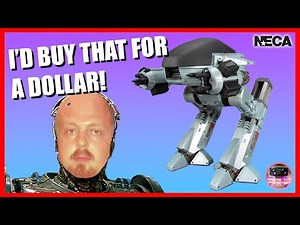 NECA ROBOCOP ED-209 Deluxe Action Figure with Sound - Unboxing & Review | Retro Or Bust!