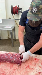 43K views · 996 reactions | Bison Filets and Strip Steaks! 怜 Which would you choose? #reels #meat #bison #steak #butcher #thebeardedbutchers #butchering | The Bearded Butchers | Facebook