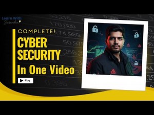 Cyber Security Complete Course in One Video | B.Tech BCA MCA CS Exam | RGPV/AKTU/AKU/University Exam