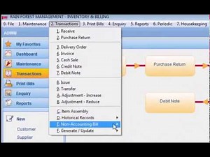 Delete Items No. in an UBS inventory and Billing