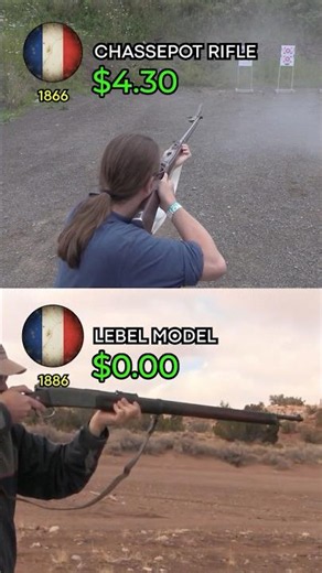 🇫🇷 Chassepot Rifle vs 🇫🇷 Lebel 1886 | Cost Per Shot