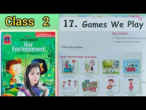 GAMES-WE PLAY, Class 2 (Chapter 17 ) # Lets explore our environment # E.V.S