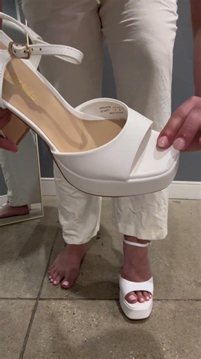 The perfect platform heels for summer! 🤍🪽 #dreampairs #fashion #womensshoes