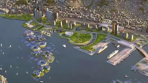 South Korea begins building world’s first floating city