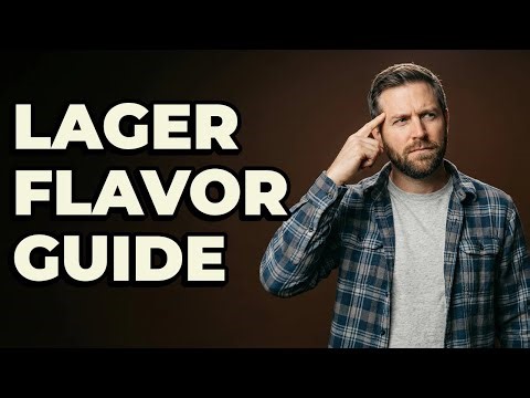 What Distinct Flavors Define Most Lagers?