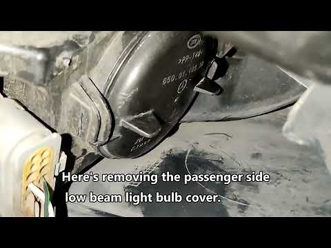Easy Mercedes GLK350 Headlamp Replacement Easy Low Beam
