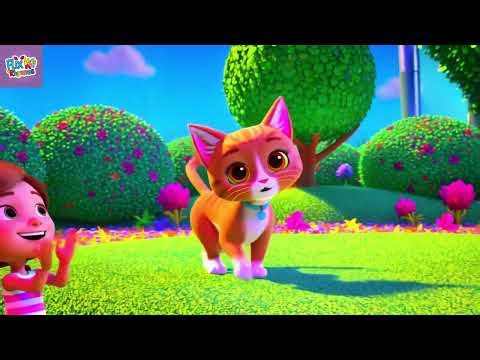 Jungle Boogie! 🐅🕺 | Animated Dance Rhyme for Toddlers | FlixKidsRhyme