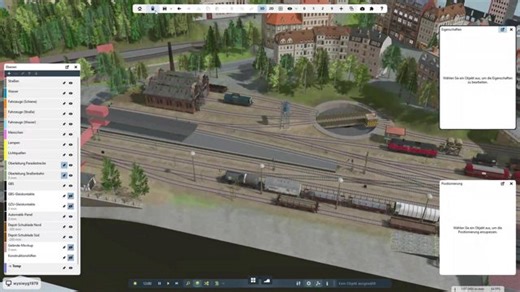 3D-Modellbahn Studio - gemeinsam mit Alexander