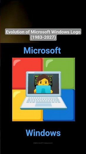 Evolution of The Windows Microsoft Logo 1983 to 2027 part 1