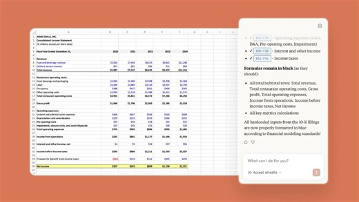 You Can Now Use Claude Chatbot Within Microsoft Excel