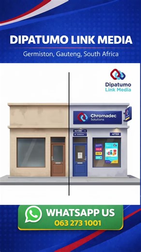 Make your brand impossible to miss with our premium Chromadec printing solutions. 🎨 Crisp colors, sharp details, and lasting impact — all tailored for you. Ready to stand out? Contact us at ( 27) 63 273 1001 📞 #ChromadecPrinting #PremiumQuality #BrandVisibility #DipatumoLinkMedia #PrintingSolutions #BrandingExperts #ProfessionalPrinting #DigitalMarketingSolutions #SignageThatSpeaks #PromotionalItems #DipatumoLinkMedia #CreativeBranding #EcoFriendlySolutions #MarketingMadeEasy #SouthAfricanBusi