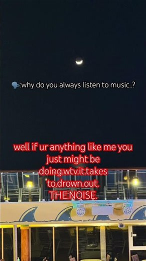 drown out the noise #vent #done #sad #urnotalone