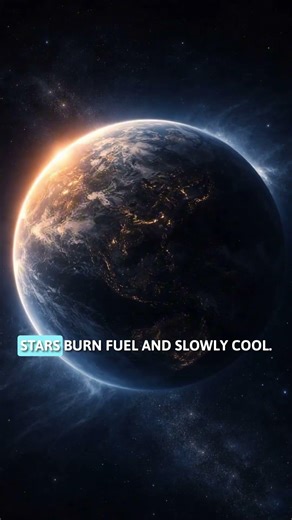 Even stars cannot escape entropy.