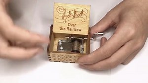 Amazon.com: Ucuber Over The Rainbow Music Box, Wood Engraved Music Cute Box Best Gift for Valentine's Day Thanksgiving Birthday Christmas : Home & Kitchen