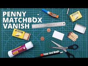 How to make magic tricks | Penny Matchbox Vanish