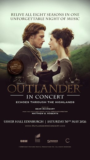 711K views · 14K reactions | Update: Sold out! More dates to be announced soon.  Tickets are now on sale for the World Premiere of Outlander in Concert in Scotland! gbsct Relive Claire and Jamie’s love story on a cinema sized screen with a live orchestral performance! Get tickets now at OutlanderInConcert.com. | Outlander | Facebook