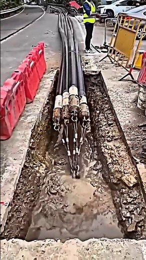 Advanced Road Drilling Technology | Horizontal Directional Drilling | By KaMad Reporting #shorts