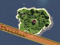 Small Tropical, Volcano, Survival Island ! Minecraft Map