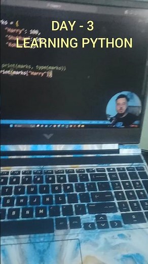 DAY 3 OF LEARNING PYTHON #30dayschallenge #codewithharry #python #study