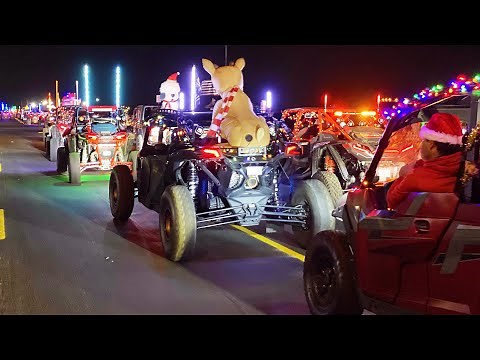 It's A UTV Christmas!! Light Show & Parade