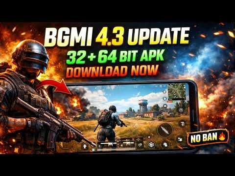 BGMI 4.3 32 Bit APK + OBB Download | BGMI 4.3 32 + 64 Bit APK Download | BGMI 4.3 APK DOWNLOAD LINK