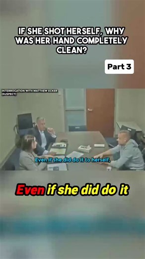 Dr Insanity Crime on Instagram: "This is the climactic moment where forensic logic (no blood on the hand) forces the suspect to partially confess to tampering with evidence (hiding the gun). High tension and high payoff for a short-form format."