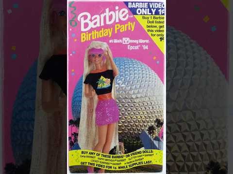 Barbie Birthday Party at Walt Disney World, EPCOT ‘94 | VHS 1994
