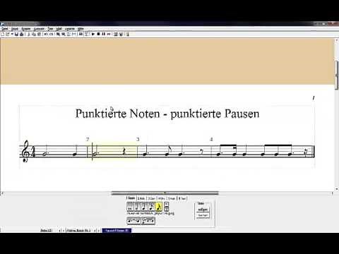 Video 5 Primus Free Punktierte Noten punktierte Pausen