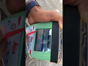 Leica viva GS15 -part 6 (GO TO WORK)