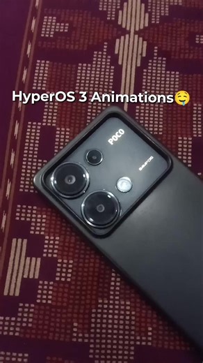 Discover HyperOS 3 Animations for Poco M6 Pro