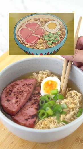 Ponyo Ramen Recipe from Studio Ghibli Movies