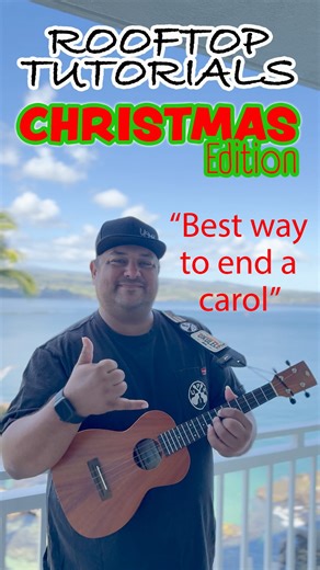 Ukulele Project Hawaii 🆙HI on Instagram: "This is a great way to to end a Christmas Carol. We hope these Rooftop Tutoriala will help you out this Holiday Season."