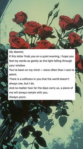 How to write a love letter