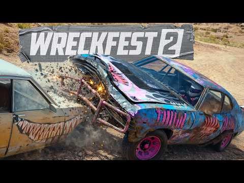 The Most Fun & DESTRUCTIVE Game Mode Is Now In Wreckfest 2! - COMPLETE CHAOS!