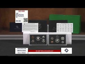 1992 Silver Proof Set - San Francisco's 1st