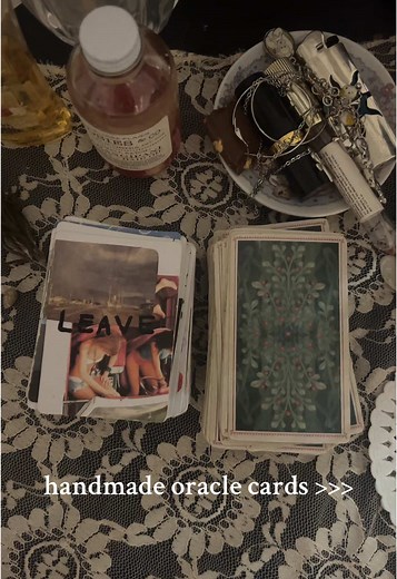 Create Your Own Oracle Cards with Modge Podge
