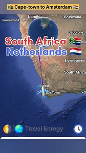 Cape-town to Amsterdam flight route ✈️ South Africa 🇿🇦 to Netherlands 🇳🇱 flight operated by KLM Royal Dutch Airlines #traveltips #pilot #trending #sky #adventuretravel #flight #planes #trendingreelsvideo #boeing #trip #fbreel #travel #viralreelsfb #aviation #DirectFlight #flightticket #airplane #travelling #travelblogger #tarending #jarny #nature #art #virals #viralreelsfbpage #trendingreels #crewlifestyle #aircraft | Travel Energy