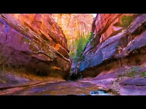 the Subway - Zion National Park - Hyperlapse