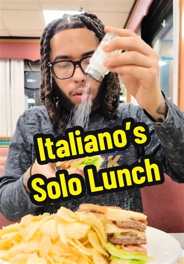 Solo Breakfast At Italiano’s #solo #food #mukbang #pov #asmr | food