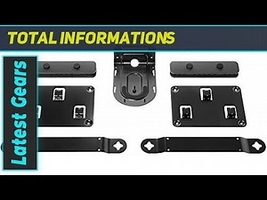 Logitech Mounting Bracket for Speaker, Camera, Table Hub, Display Hub - Secure Connections for