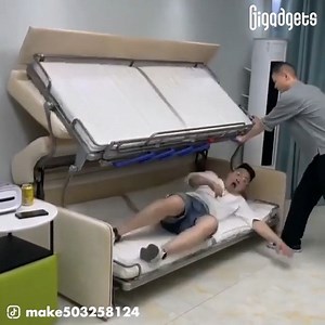 GiGadgets on Instagram: "Folding furniture ideas. Keywords for you to find out: Convertible Chair 4 in 1, Sofa Bed, Bunk Bed Couch Transformer, Transforming Extending Dining Table with Adjustable Height, Desk Wall Mounted Table Convertible Storage Rack Shel, Convertible Step Stool Chair, Folding Dining Table Set with Chair. #gigadgets #smarthome #folding #furnituredesign #household"
