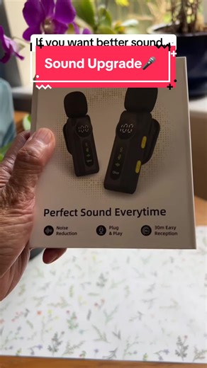 Clear audio just plug, clip, record. #creatortok #contenttips #vlogsetup #tiktokmademebuyit #tiktokshop