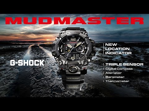 【NEW MUDMASTER】GWG-B1000 FUNCTIONS | CASIO G-SHOCK