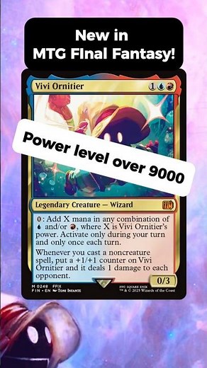 🔥 The Most Broken Commander from Final Fantasy? | 5 Cards for Vivi Ornitier
