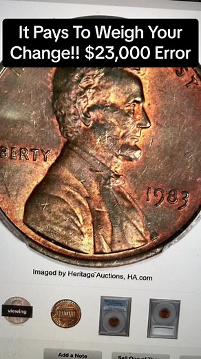 Rare 1983 Penny Worth $23,000 - Uncover the Value of Your Change!
