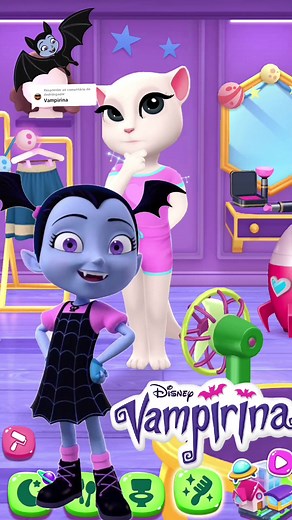 Vampirina and My Talking Angela 2 Video Compilation