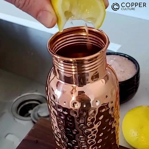 Copper Water Bottles have huge health benefits and drinking water from a Copper Bottle helps you!